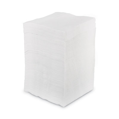 Luncheon Napkin, 1/4 fold, 
1ply ,12&quot;x12&quot;, White - 
(6000/cs)