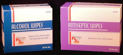 Antiseptic Wipes (25/bx)