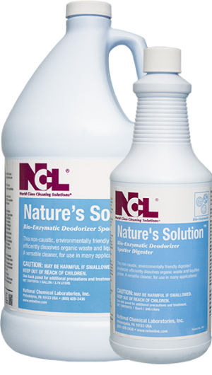 NCL Nature&#39;s Solution
Bio-Enzymatic
Deodorizer/Spotter/Digester -
(12qts/cs)