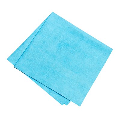 Q-Star Non-Woven Microfiber 
Cloth, Blue - (12/bg)