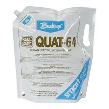 Buckeye Quat 64 Broad Spectrum  Disinfectant, 5L, - (3/cs) 