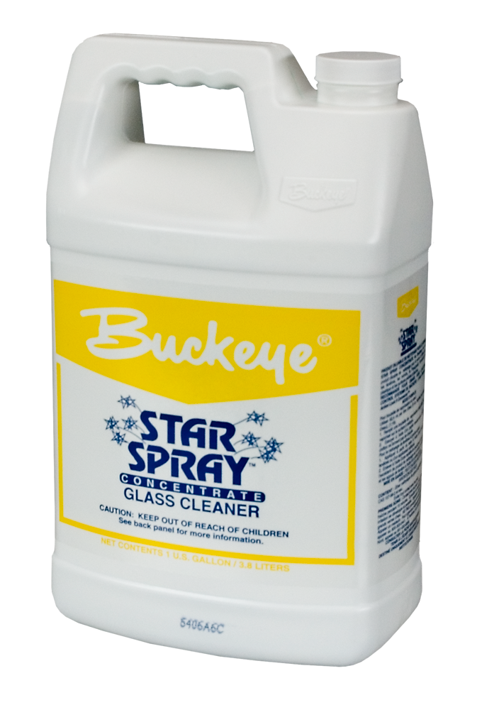 Buckeye Star Spray Conc. Glass  Cleaner - (4gal/cs)